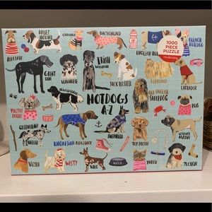 Hotdogs A-Z 1000 Piece Puzzle